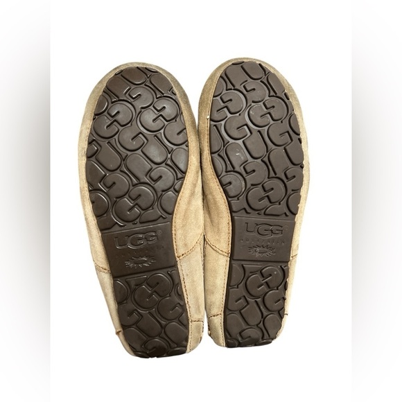 UGG Ascot leather slipper slip on shoes - Picture 4 of 4